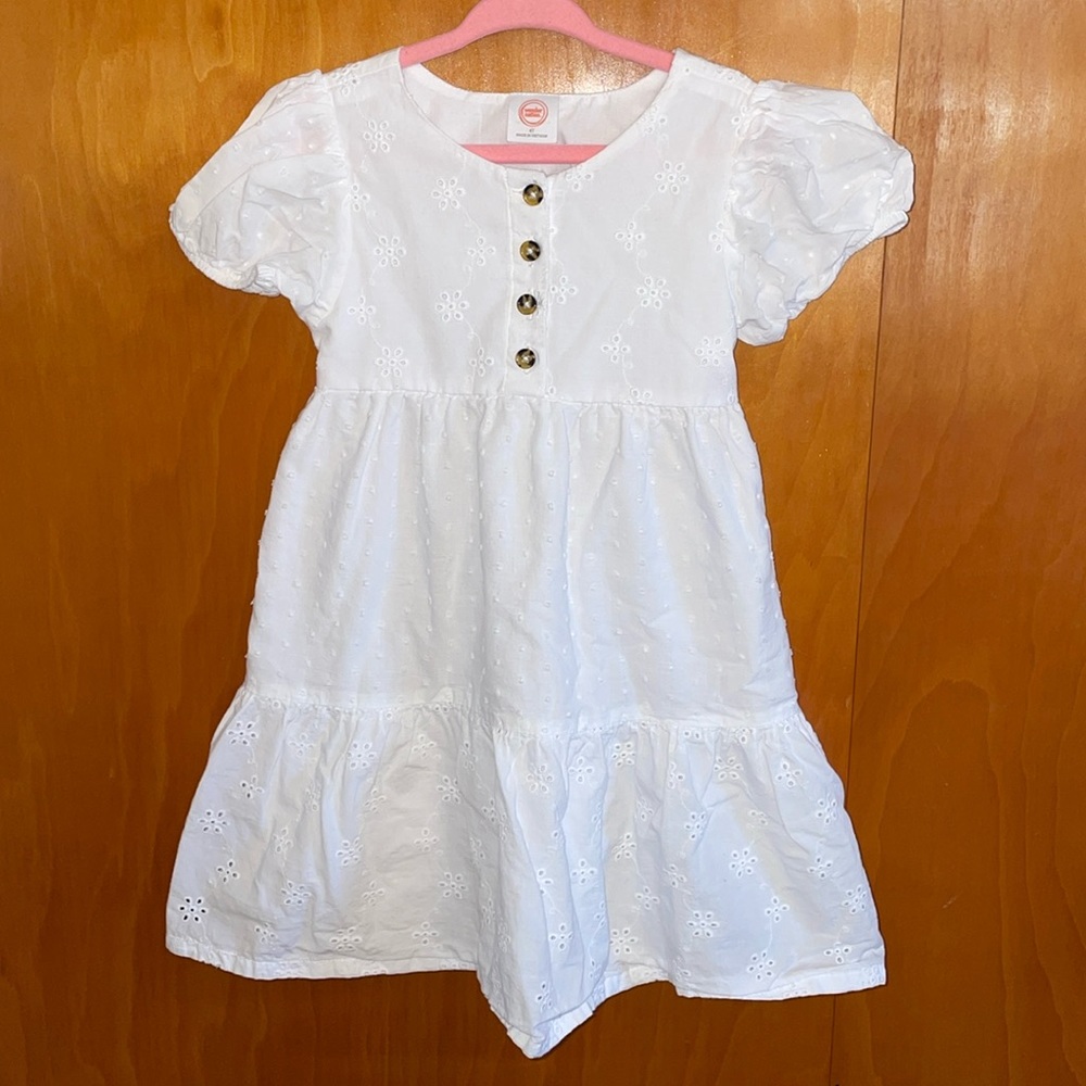Wonder Nation Eyelet Embroidery Dress